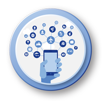 engaged travelers icon